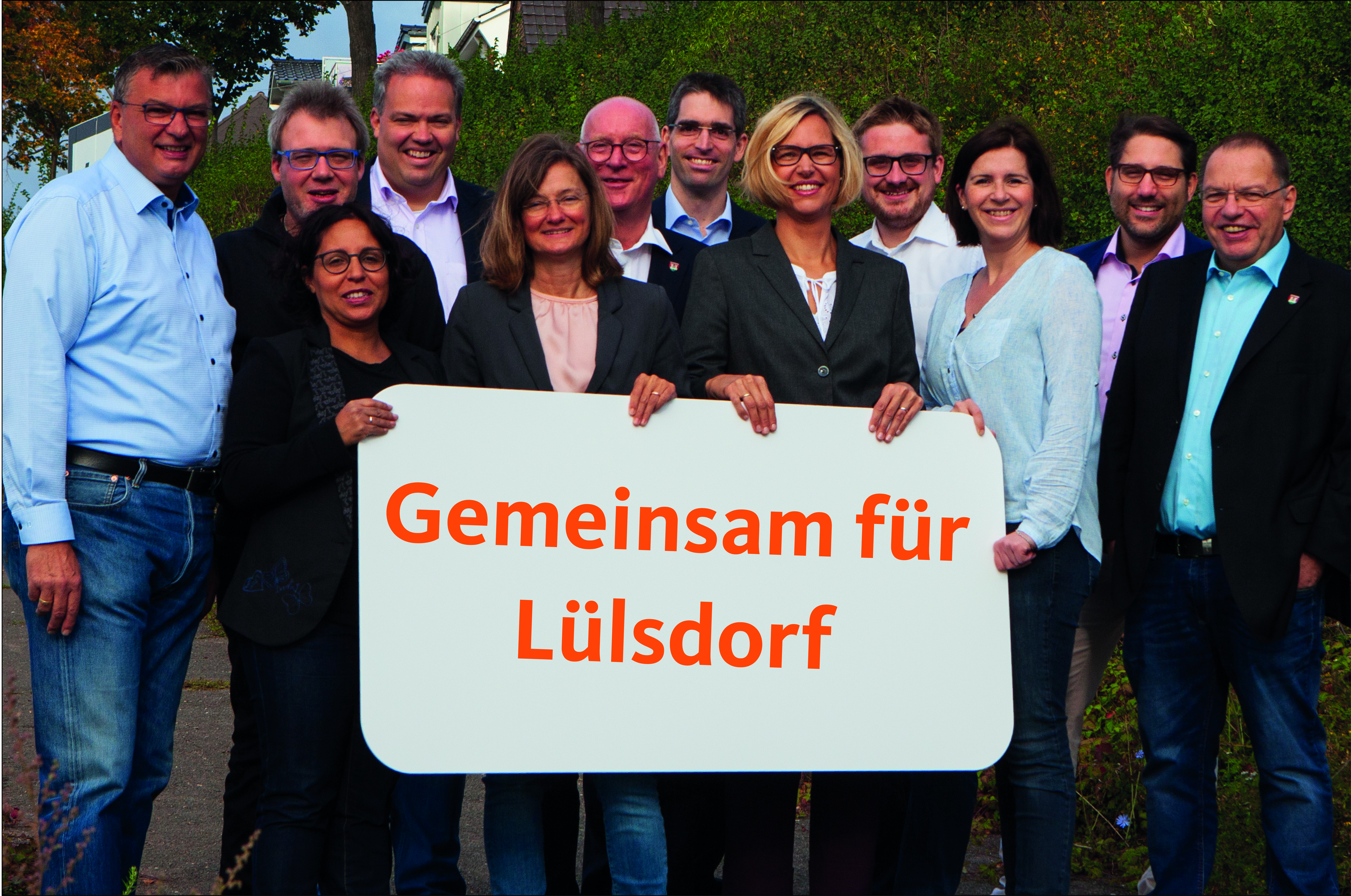 Unser Team für Lülsdorf Unser Team für Lülsdorf