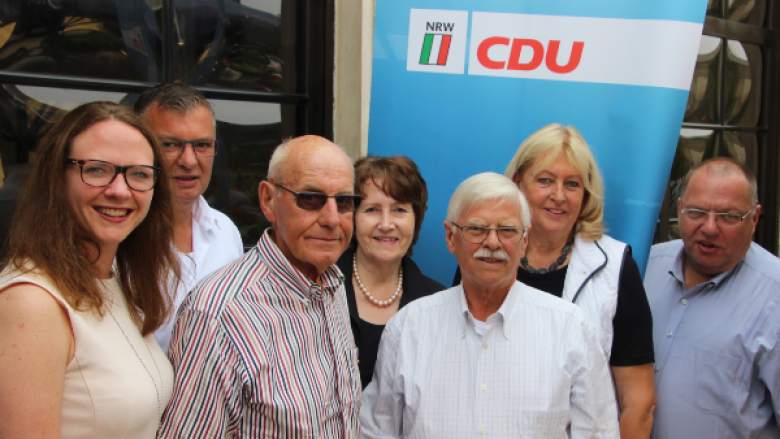 CDU ehrte langjährige Mitglieder