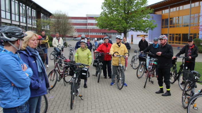CDU-Radtour im Norden Niederkassels