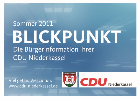 Blickpunkt-Ausgabe Sommer 2011