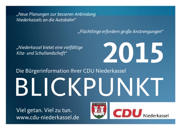 Blickpunkt-Ausgabe 2015