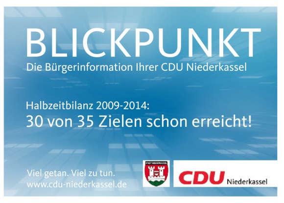 Blickpunkt-Ausgabe (Sommer 2012)